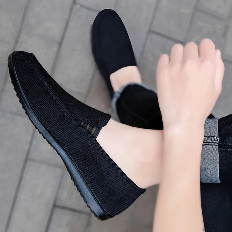 Elegantne kanvas Loafer
