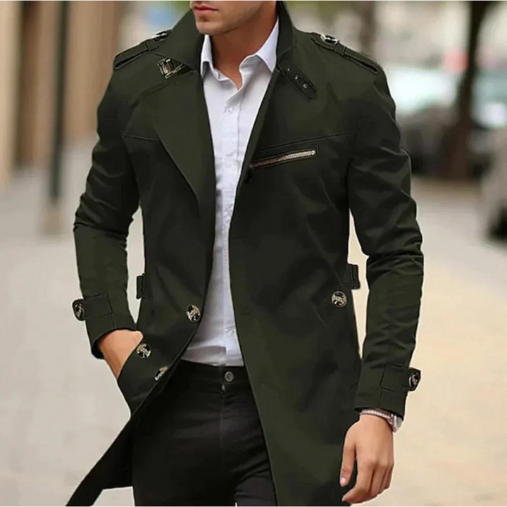 Elegantne meeste trenchcoat