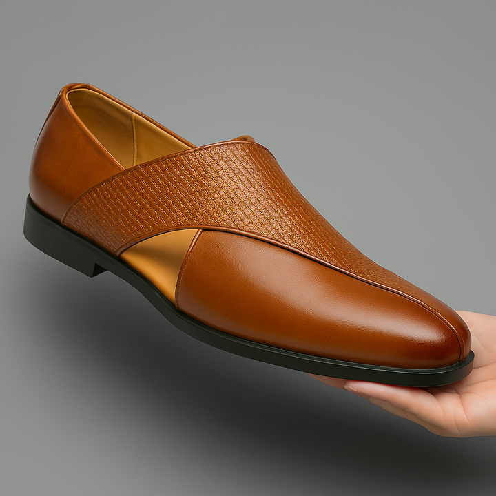 Vintage nahast Loafers