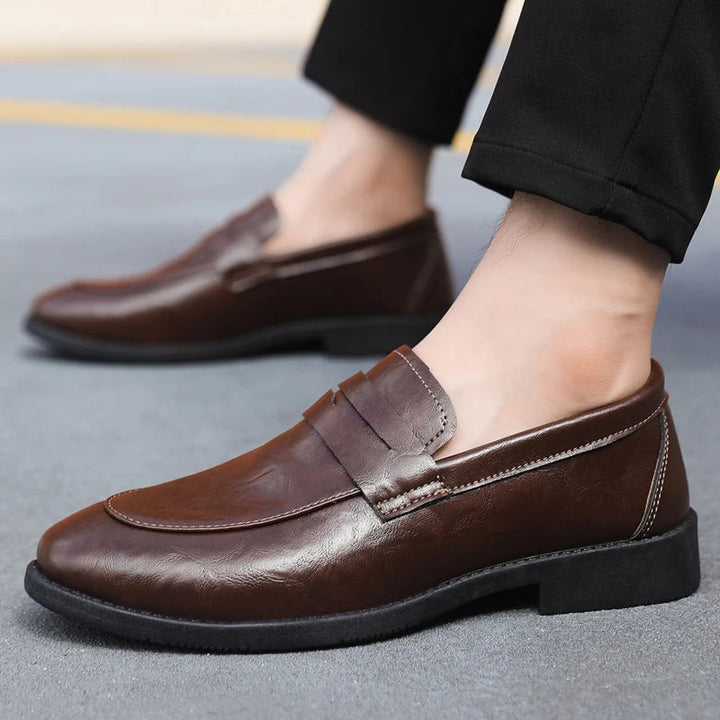 Šikid nahast loafers'id