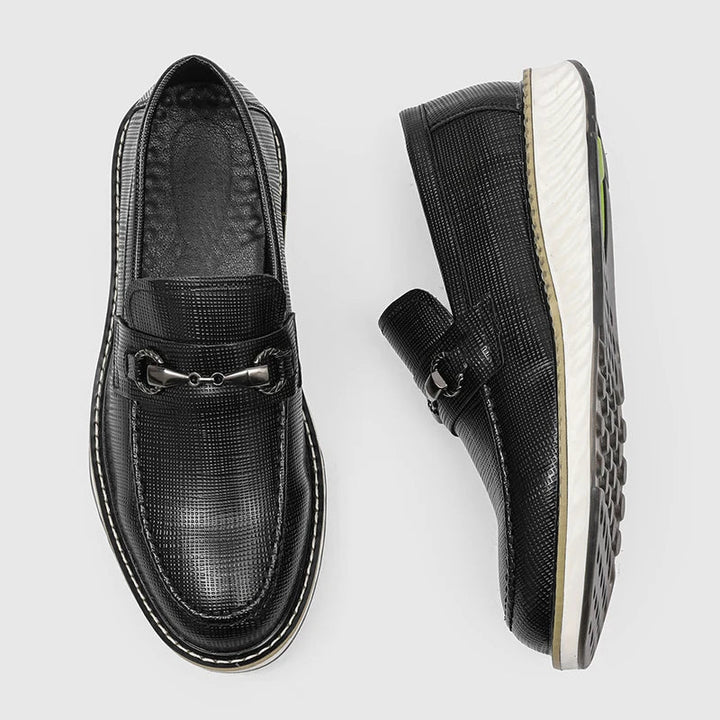 Stiilsed nahast Loafers