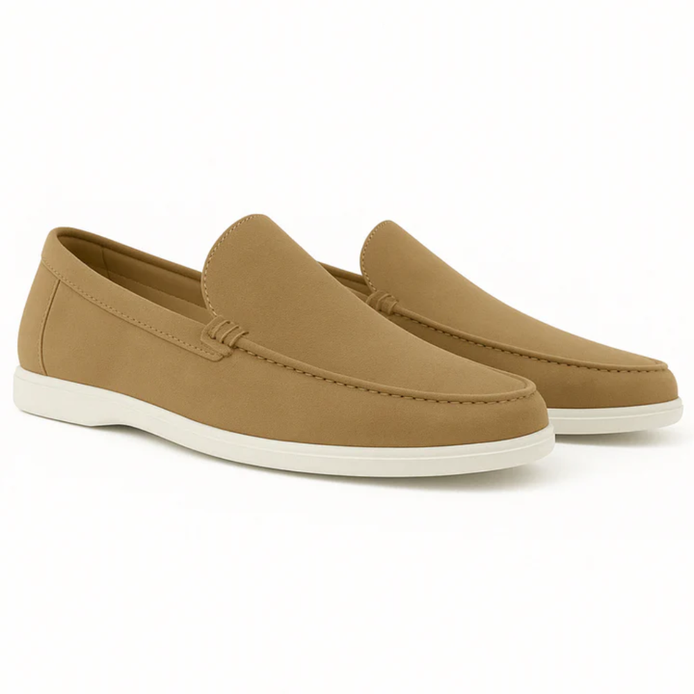 Igapäevased sametist loafers