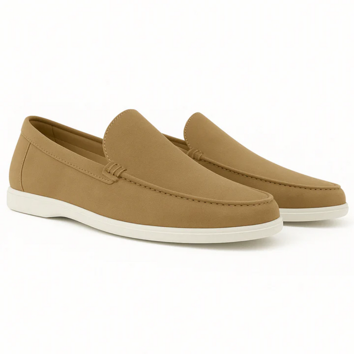 Igapäevased sametist loafers