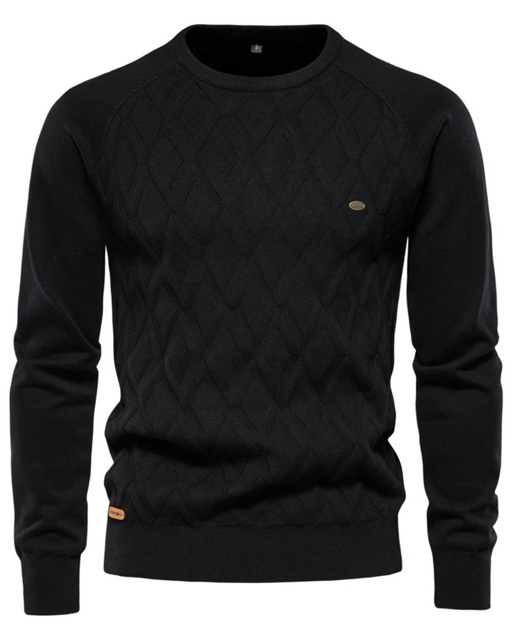 Heren Trui Met Geruit Design V2