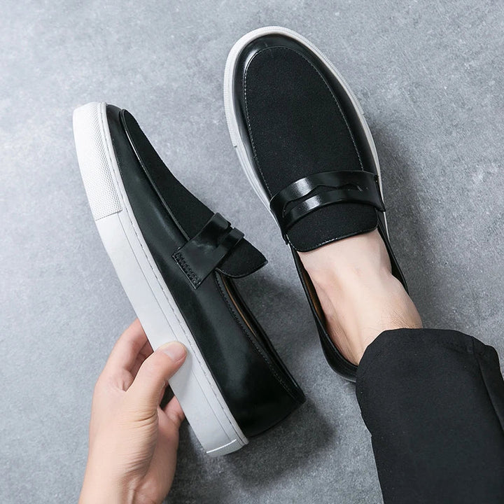 Šikid nahast loafers