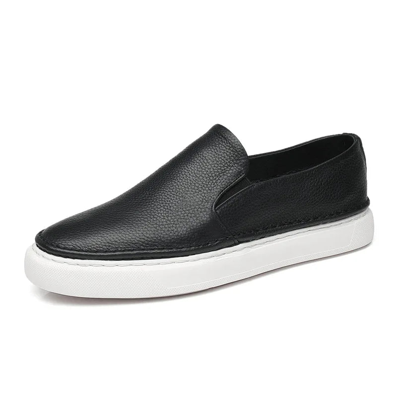 Elegantne Nahast Slip-On Kingad