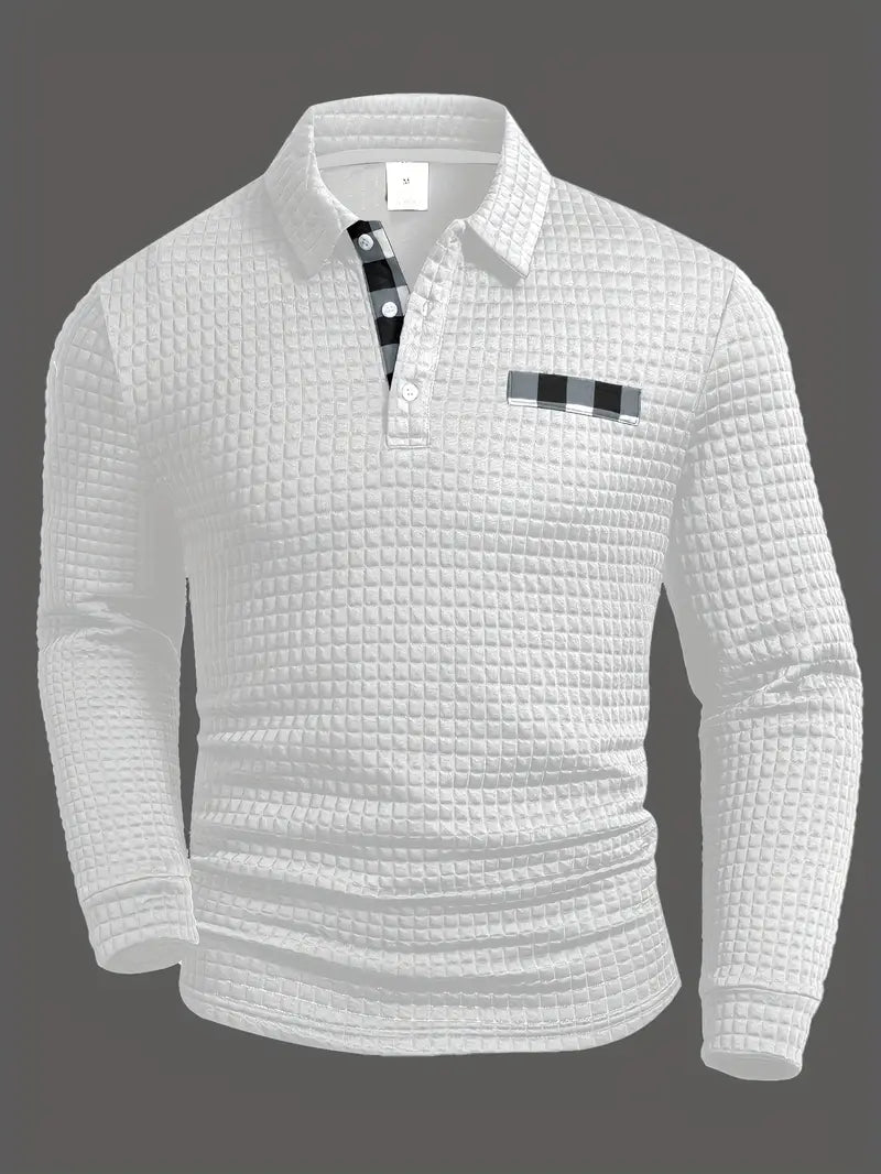 Ribitud Polo Sviiter