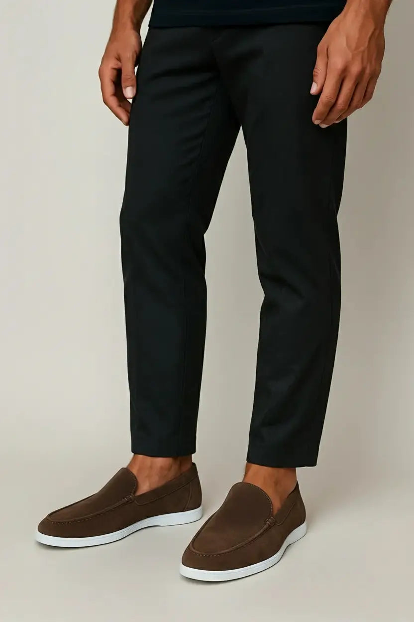 Elegantne seemisnahast loafers
