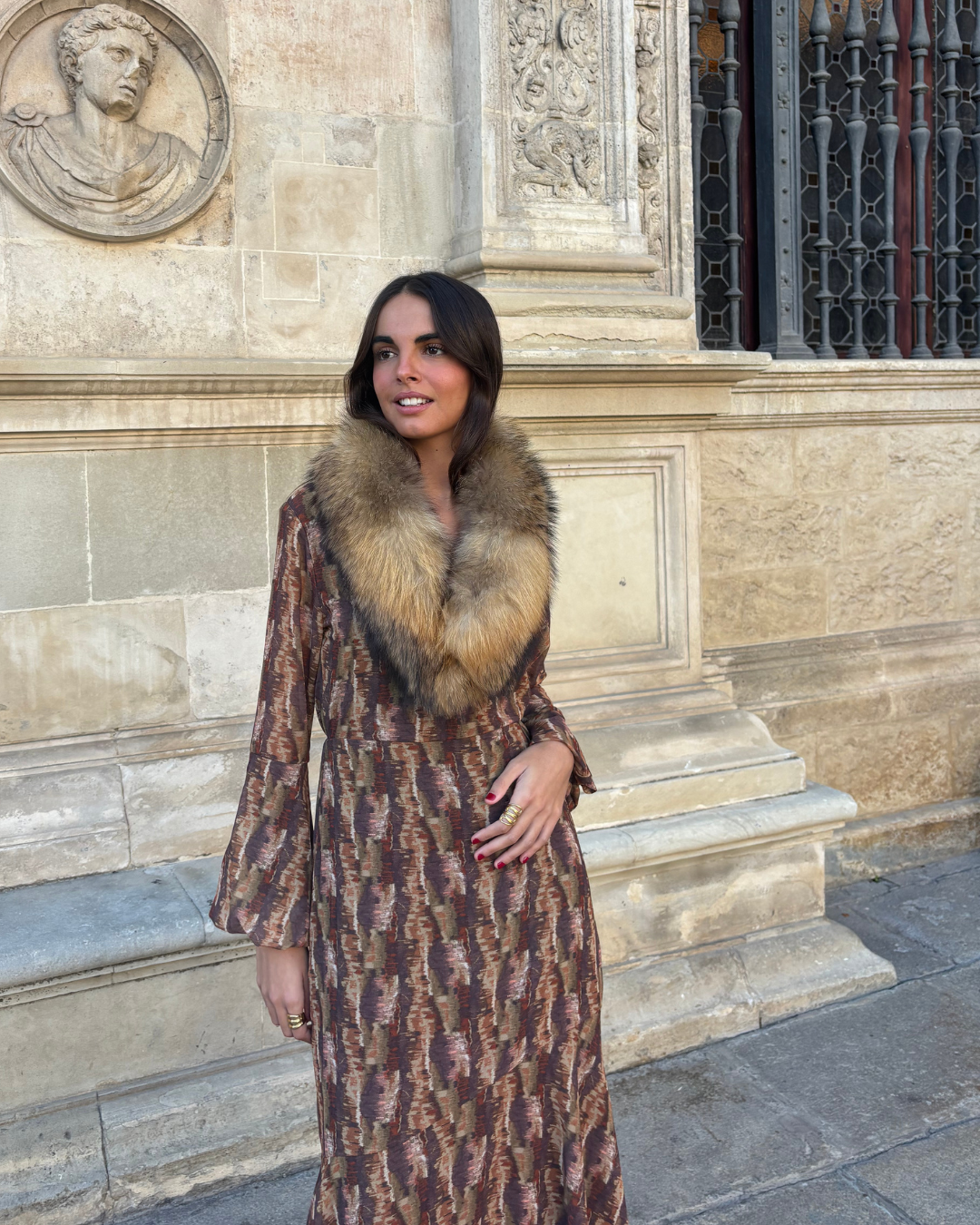 Belmonte Green Khaki Dress