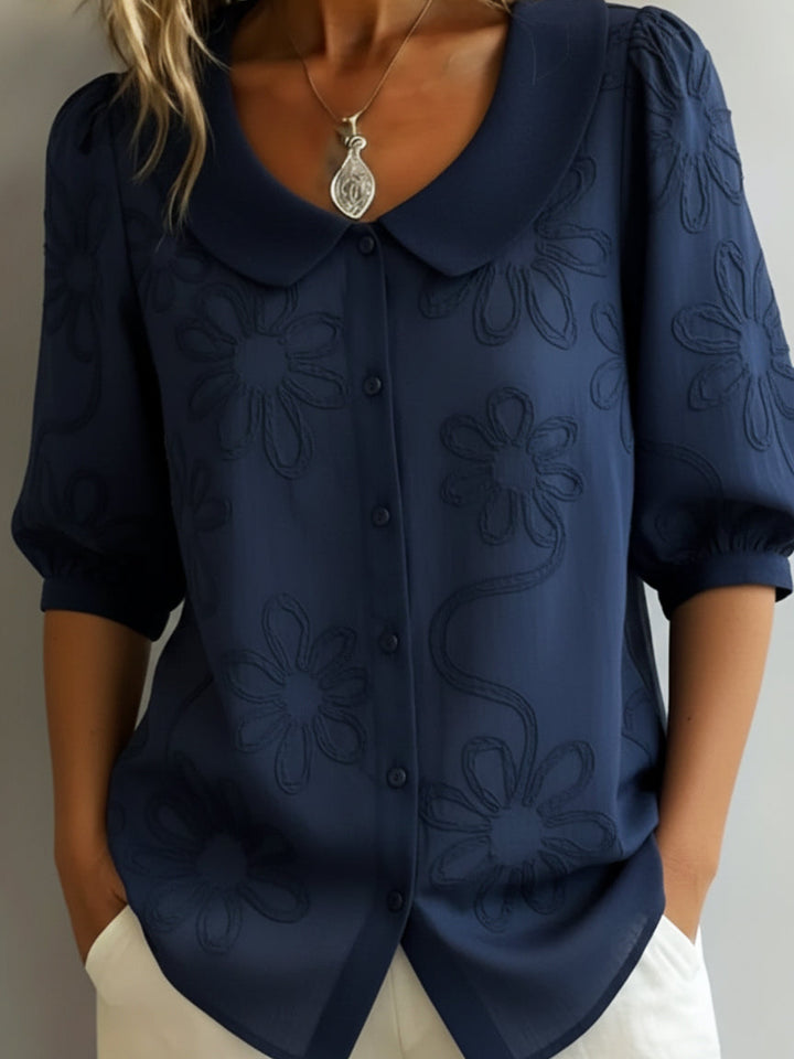TESSA LOODUSLIK LILLELINE TOP