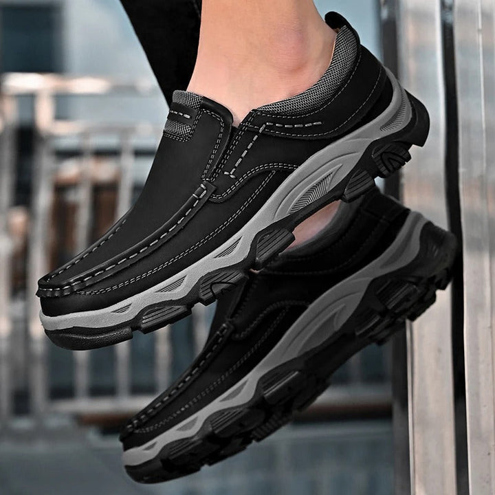 Elegantne Nahk Slip-On Kingad