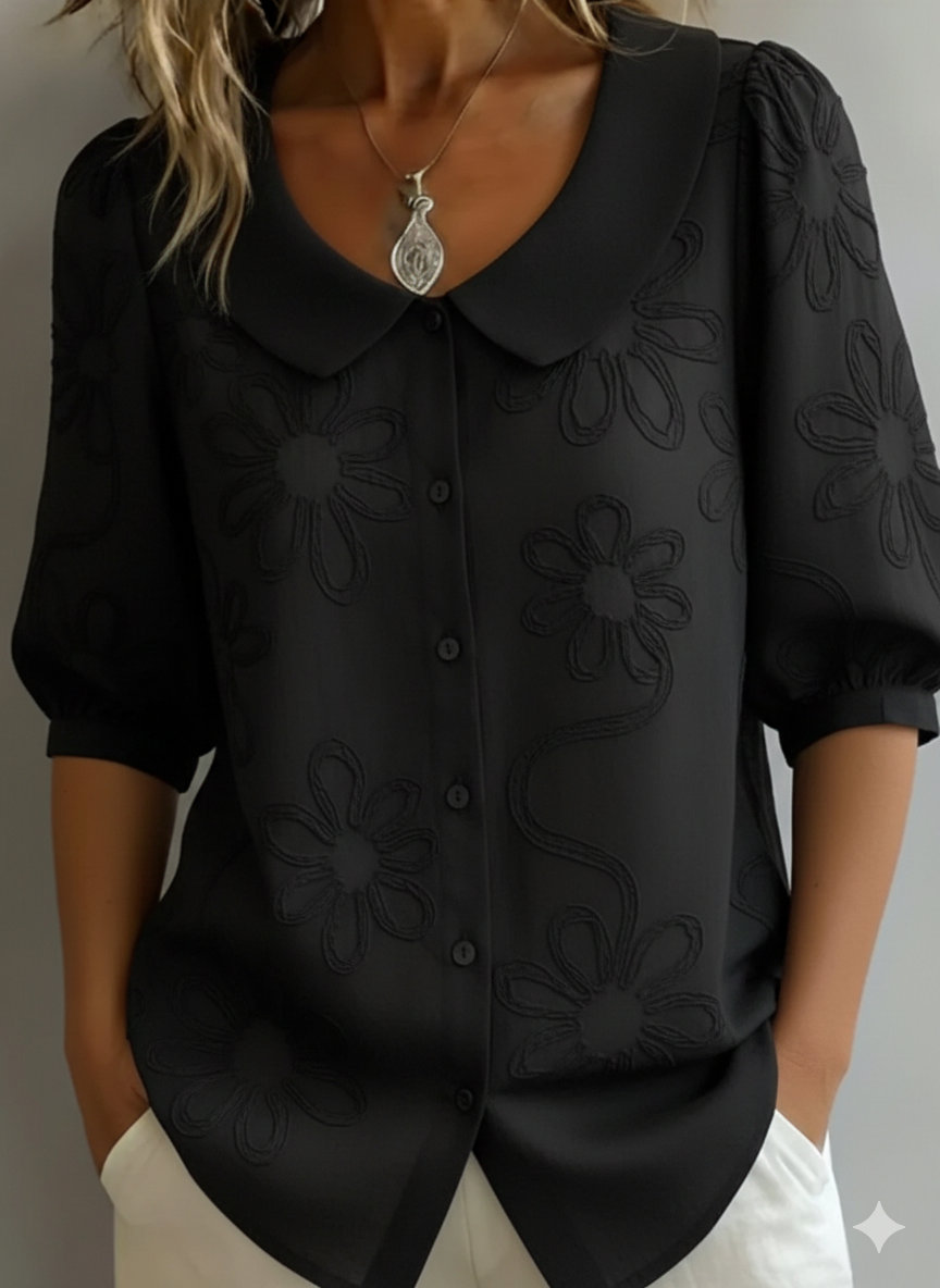 TESSA LOODUSLIK LILLELINE TOP