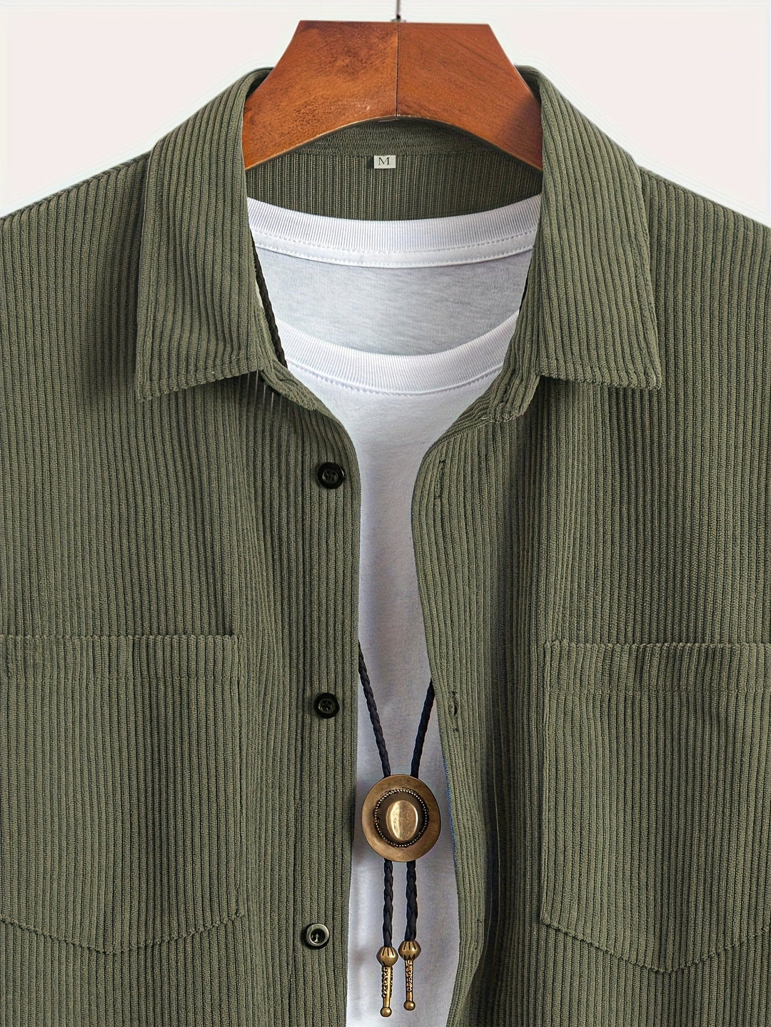 Mugav ribfluweelne vest