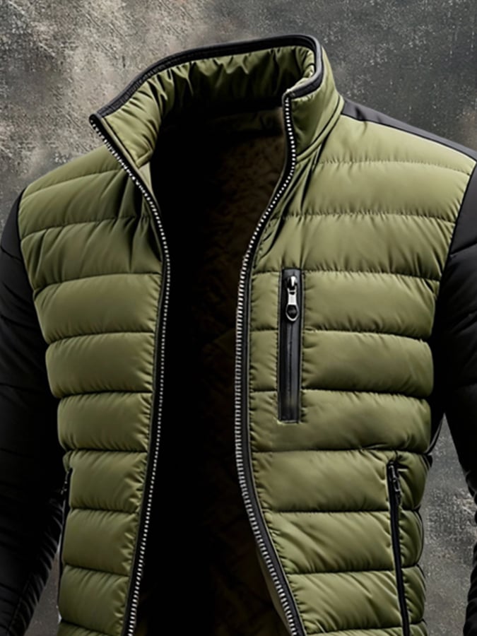BLAKE QUILTED ZIP JACKET