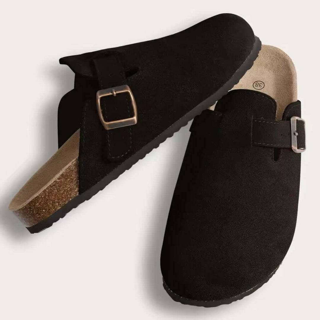 HAVEN SUEDE SLIDE SANDALID