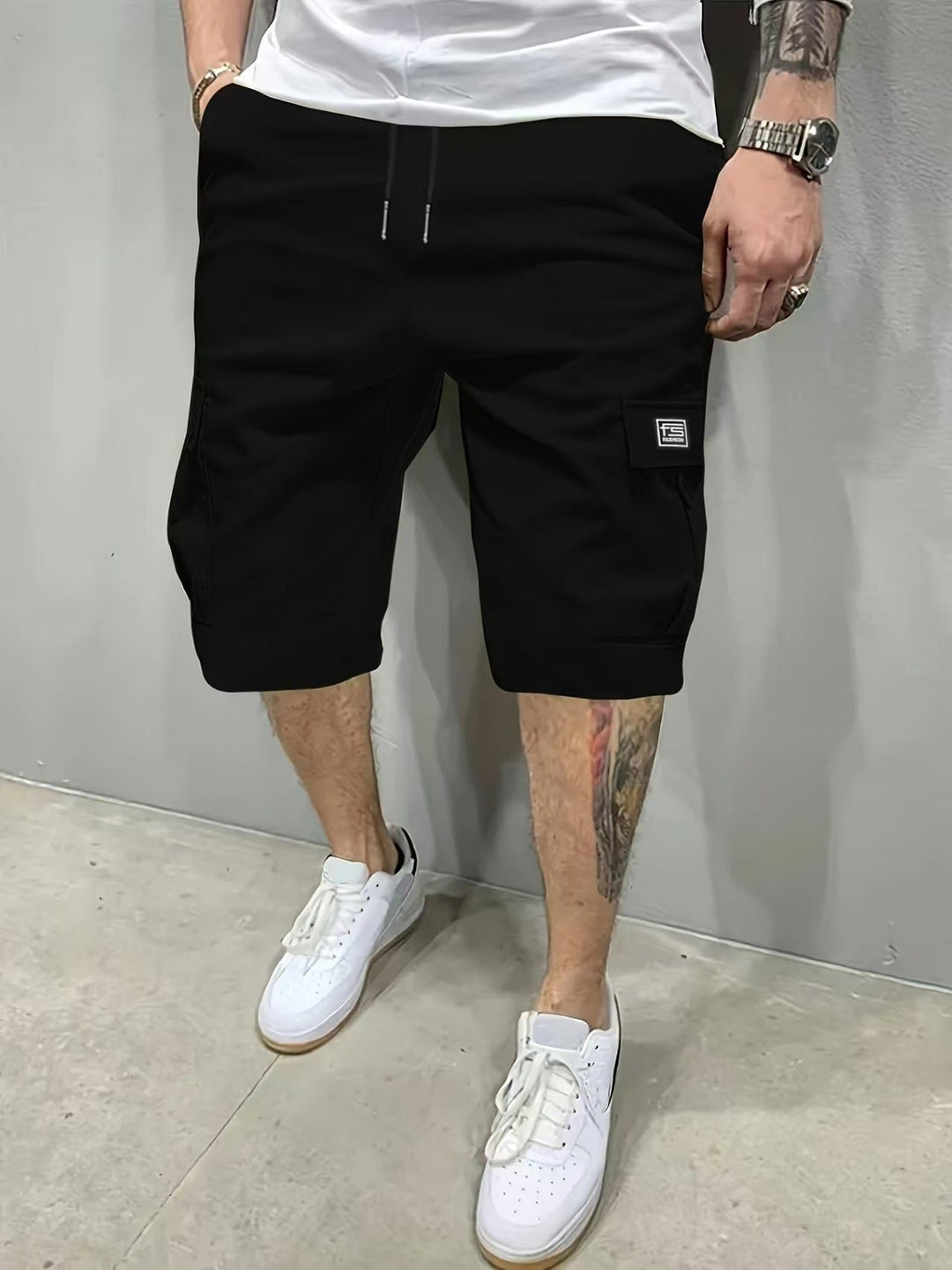 Elegantne Cargo Lühikesed Püksid