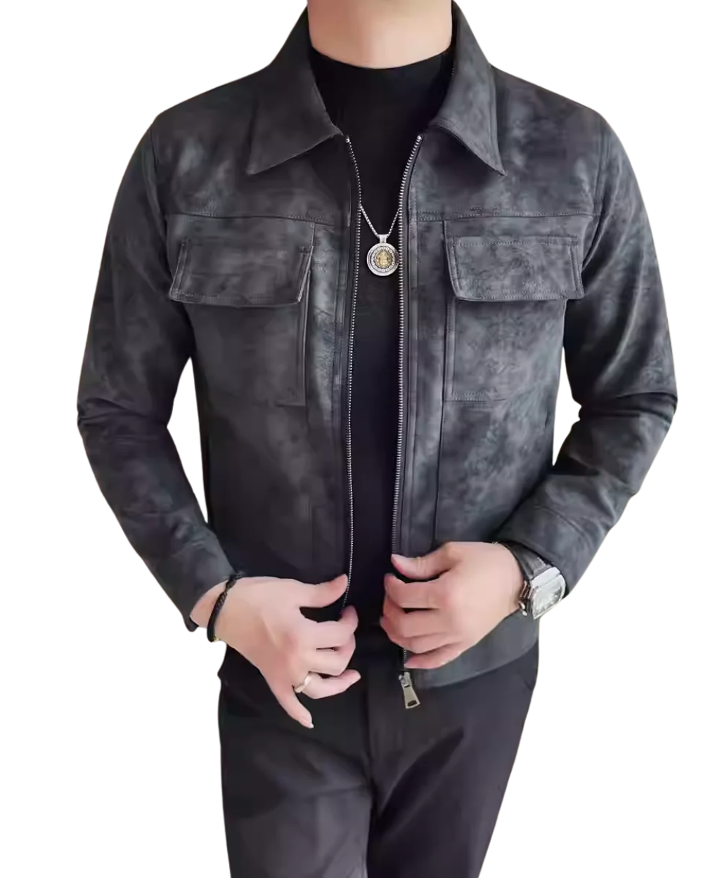 Igapäevane Suede Jakk