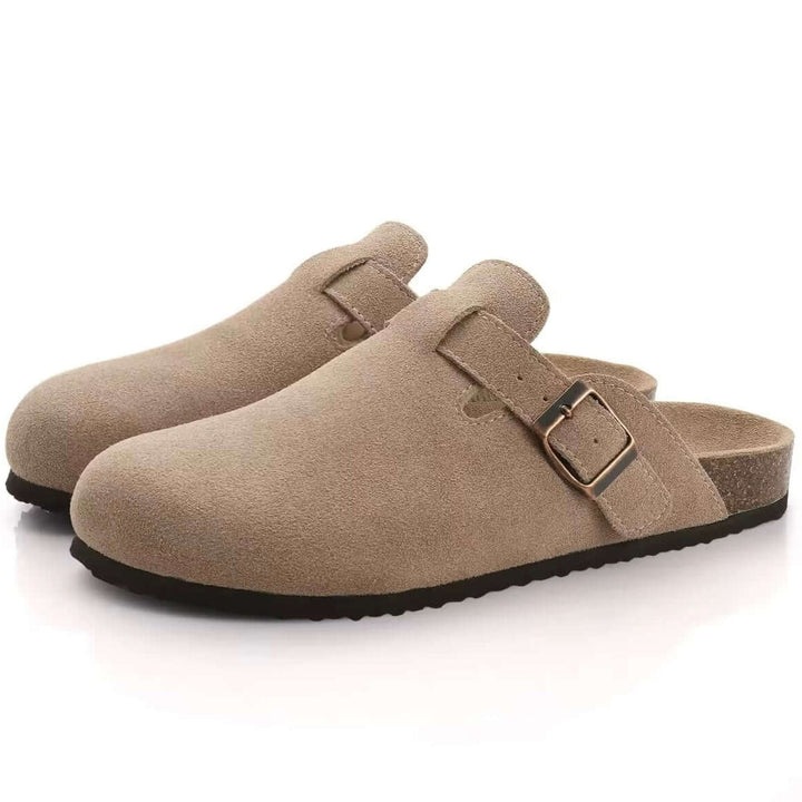 HAVEN SUEDE SLIDE SANDALID