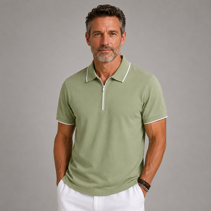 Elegantne puuvillane polo särk