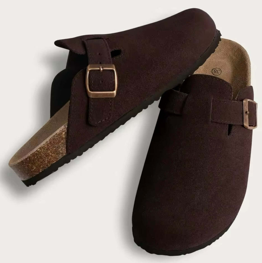 HAVEN SUEDE SLIDE SANDALID