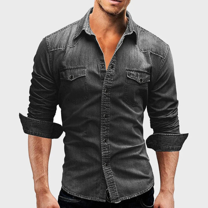 Elegantne denim särk