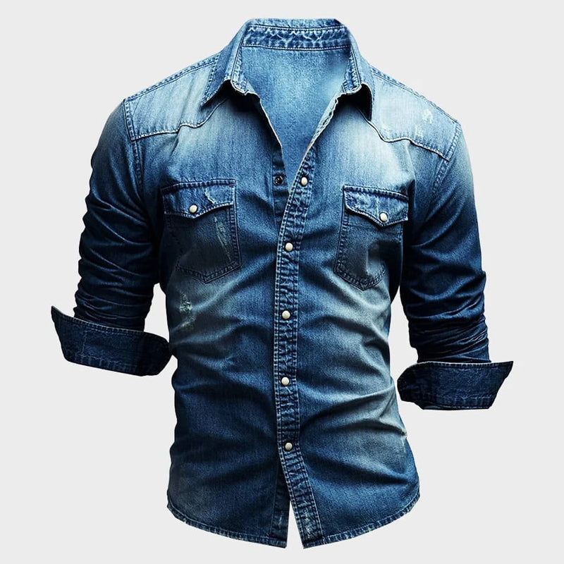 Elegantne denim särk
