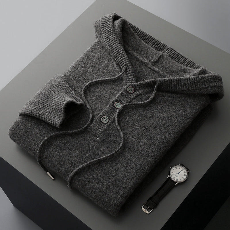 Elegantne Merino Villa Kapuutsiga Särk