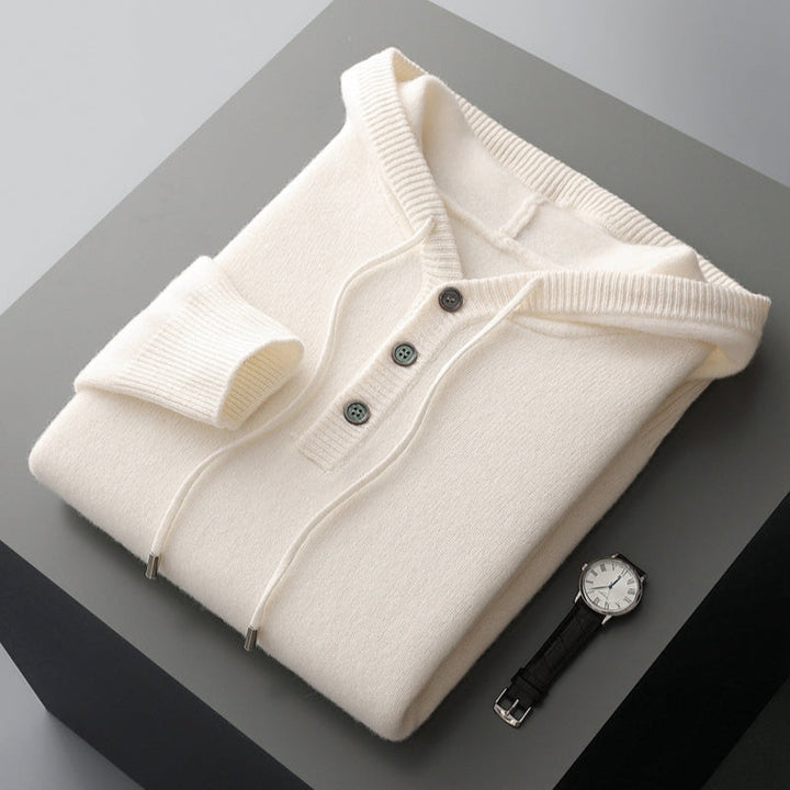 Elegantne Merino Villa Kapuutsiga Särk