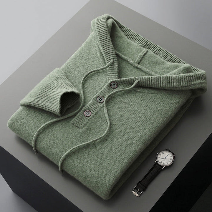 Elegantne Merino Villa Kapuutsiga Särk