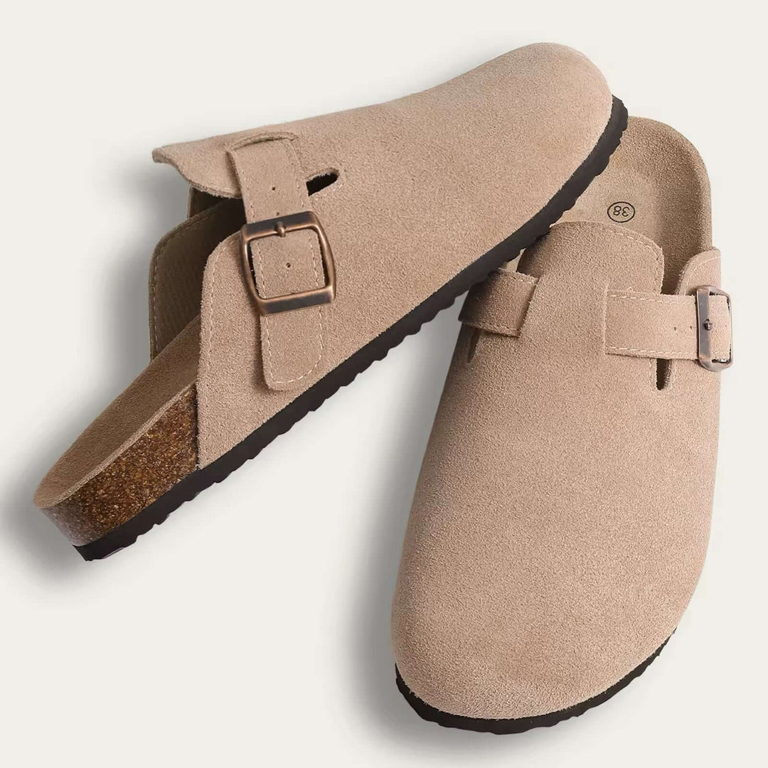 HAVEN SUEDE SLIDE SANDALID