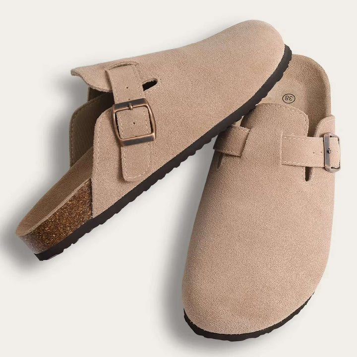HAVEN SUEDE SLIDE SANDALID