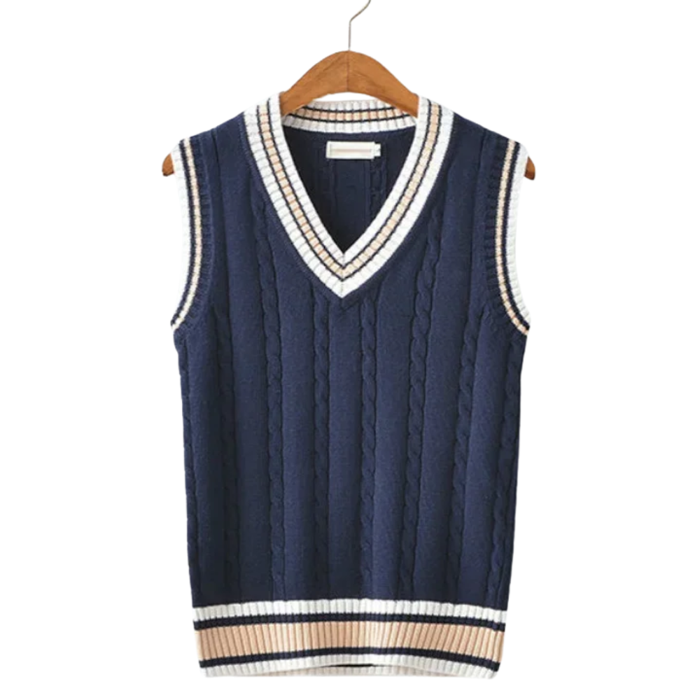 Elegantne ilma varrukateta meeste vest