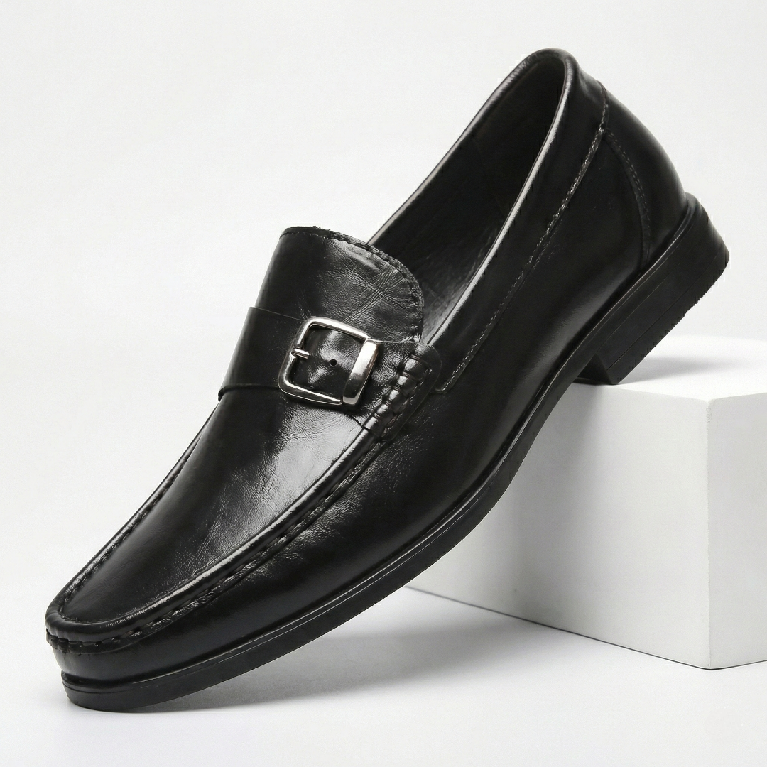 Šikid nahast loafersid