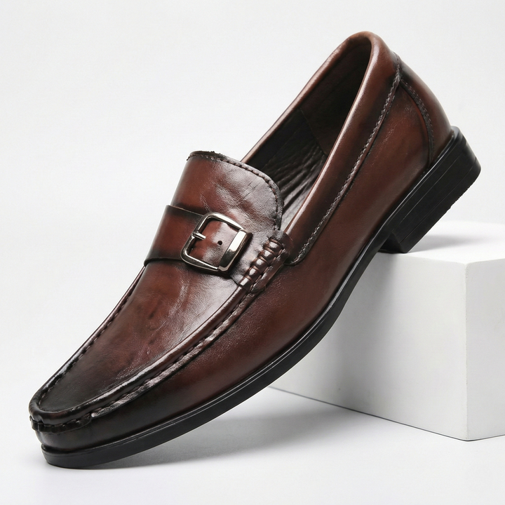Šikid nahast loafersid