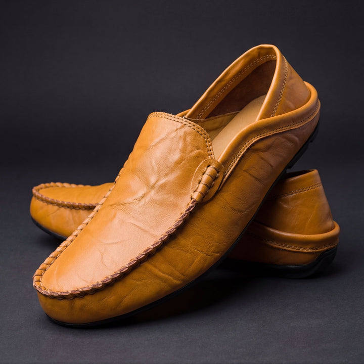 Igapäevased nahast loafers