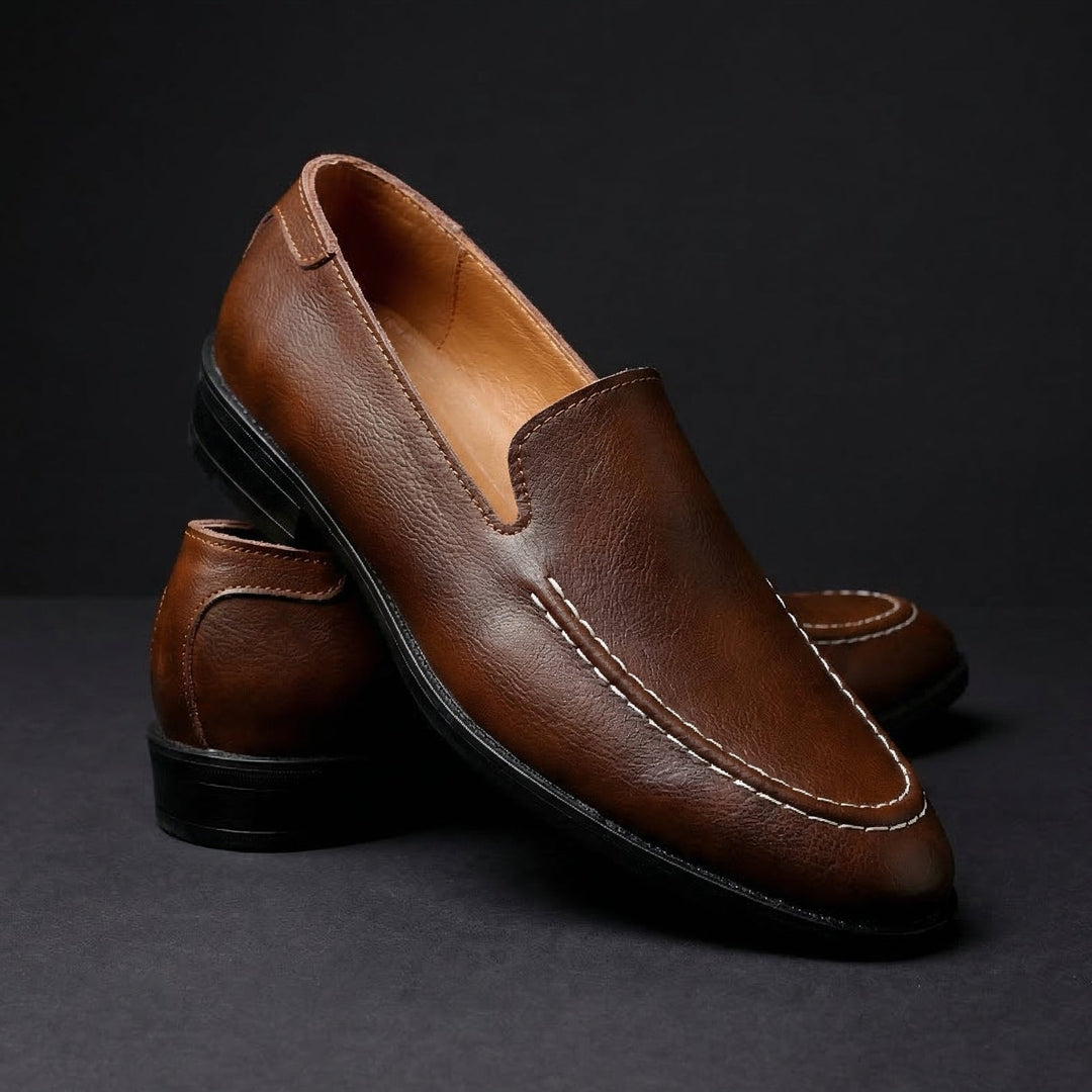 Igapäevased nahast loafers