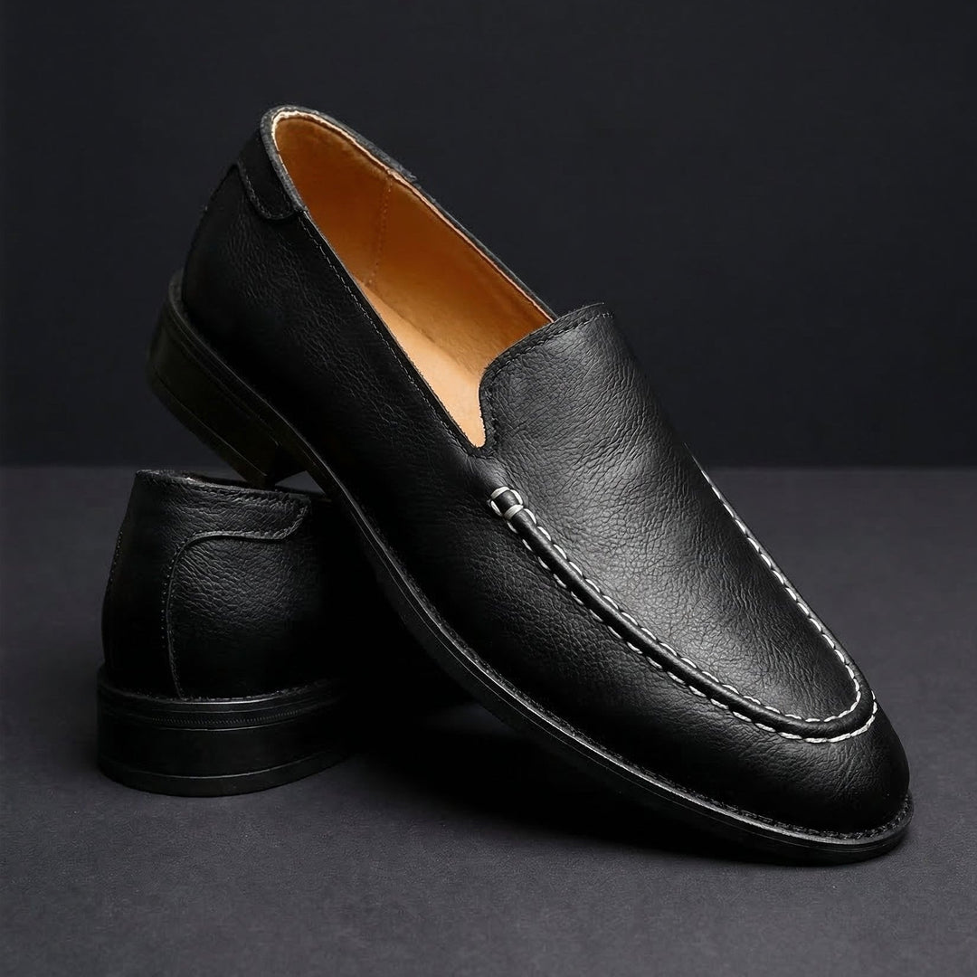 Igapäevased nahast loafers