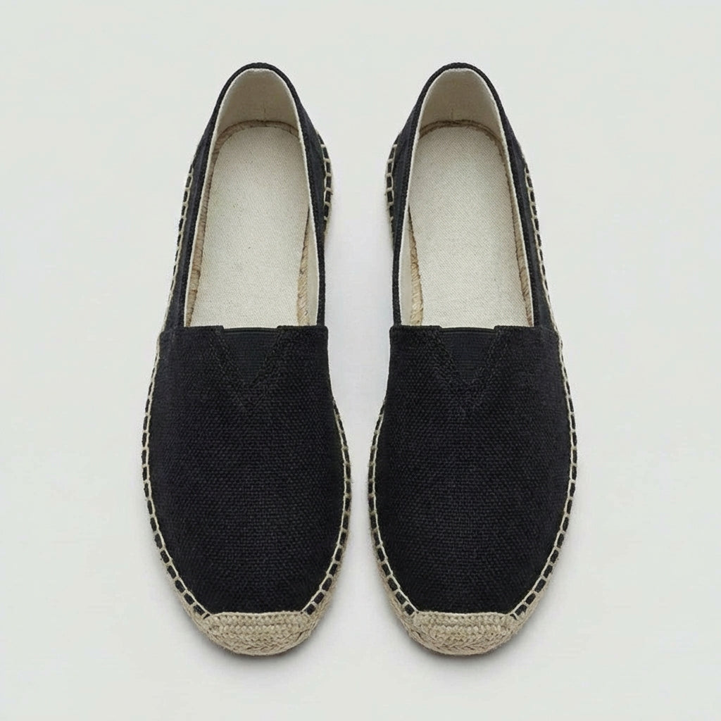 Elegantne linnen espadrill