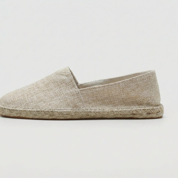 Elegantne linnen espadrill