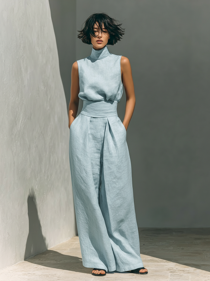 María | Elegantne lina komplekt