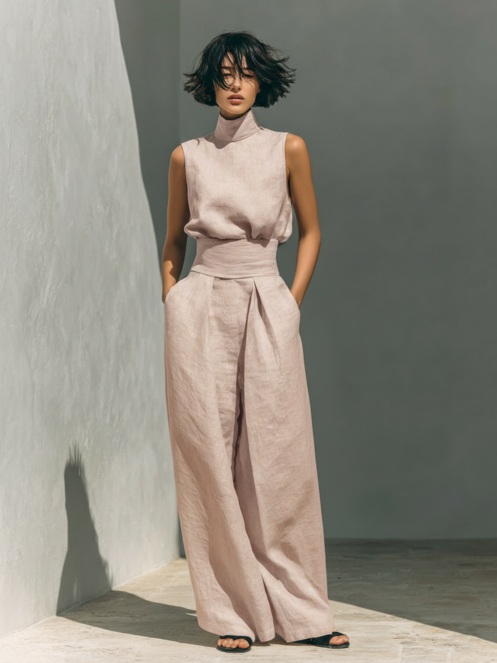 María | Elegantne lina komplekt
