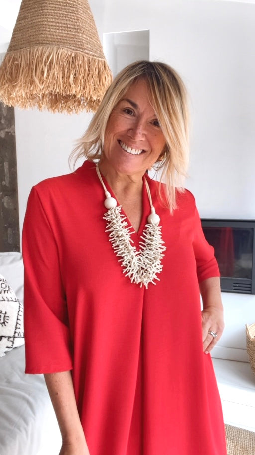 Punane Laura Kleid