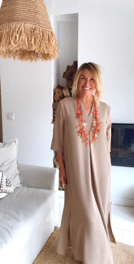 Taupe Laura Dress