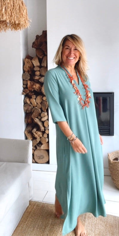 Laura Vee Green Dress
