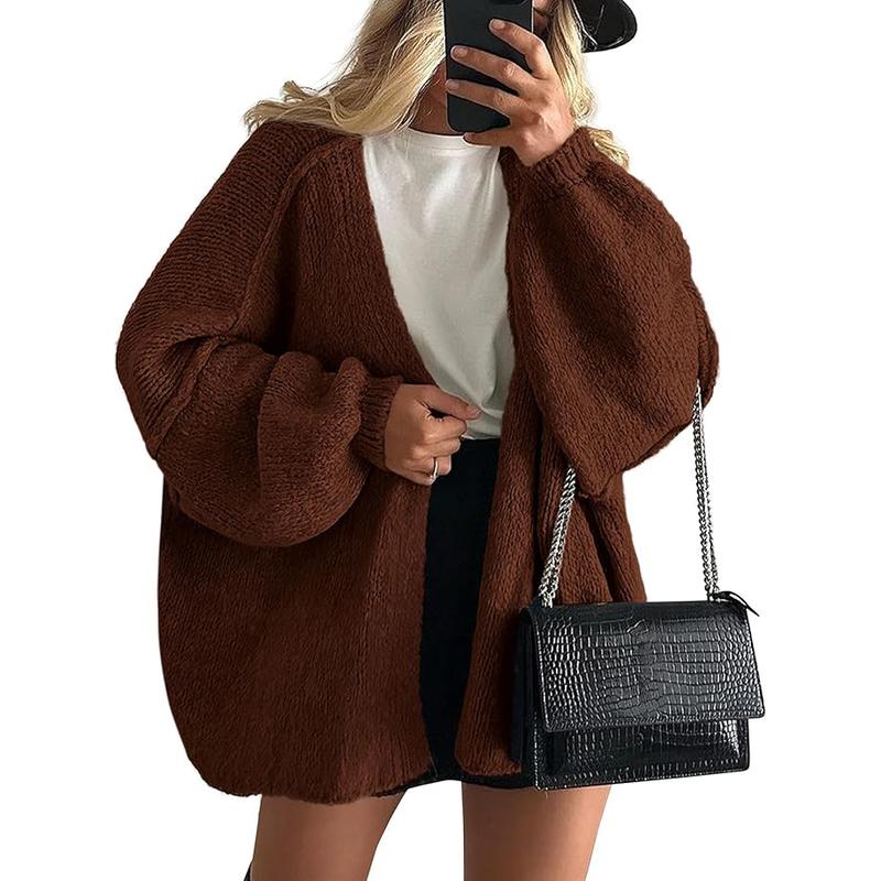 Lilia | Naisten Oversize Mugav ja Elegantne Kardigan Igaühe Oksjoniks