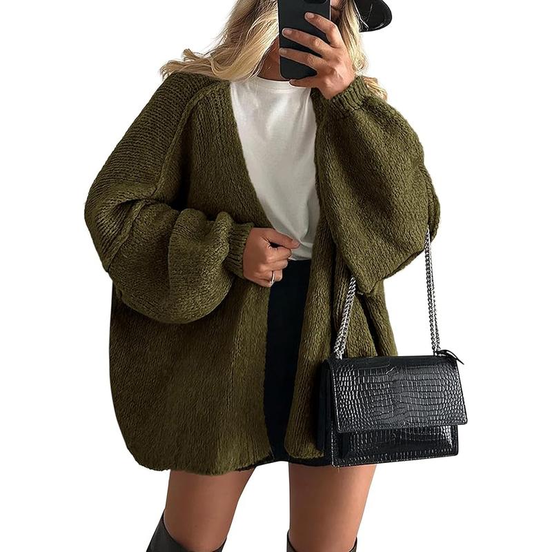 Lilia | Naisten Oversize Mugav ja Elegantne Kardigan Igaühe Oksjoniks