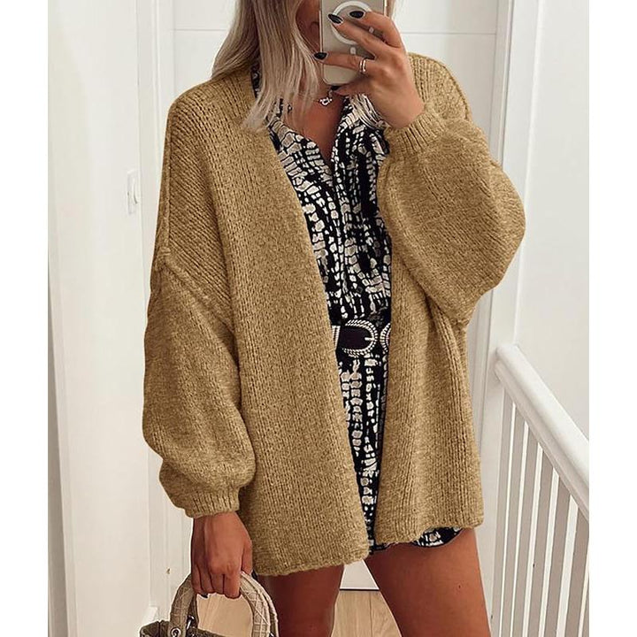 Lilia | Naisten Oversize Mugav ja Elegantne Kardigan Igaühe Oksjoniks