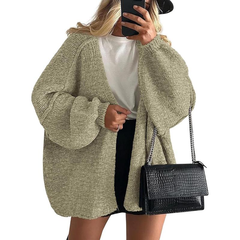 Lilia | Naisten Oversize Mugav ja Elegantne Kardigan Igaühe Oksjoniks
