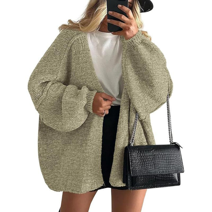 Lilia | Naisten Oversize Mugav ja Elegantne Kardigan Igaühe Oksjoniks
