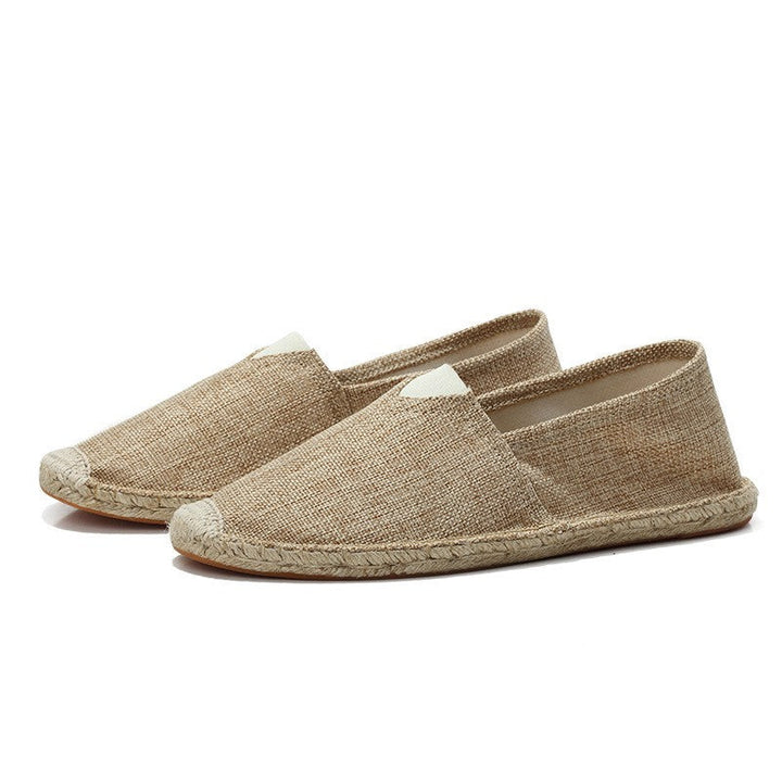 Elegantne linnen espadrill